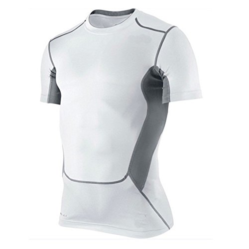 Generic New Mens Compression Sweat-absorbent Sport Gear Crewneck Athletic Shirt Tops