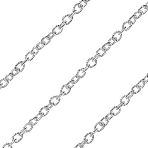 Algopix Similar Product 3 - Beadaholique Bulk Cable Chain Oval