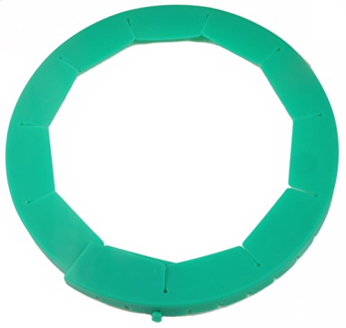 Silicone Pie Crust Shield, Adjustable Pie Protector, Green