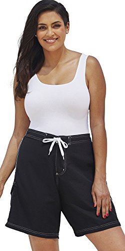 swimsuitsforall Women's Long Board Short