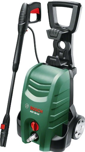 Bosch AQT 35 - 12 - Nettoyeur haute pression (droit, électrique, 5 m, 350 l/h, 120 Barre, 40 °c) Noir,...