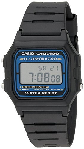 casio mens f105w-1a illuminator sport watch