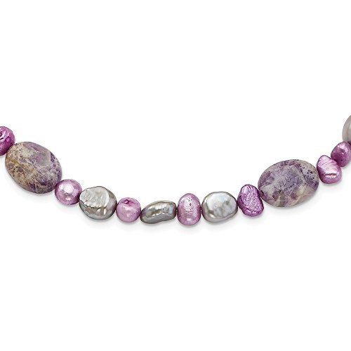 Algopix Similar Product 4 - Sterling Silver Charoite Jade FW