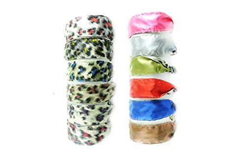 

Linda Fashion Print Head Wrap, Silky Leopard, 12 Count