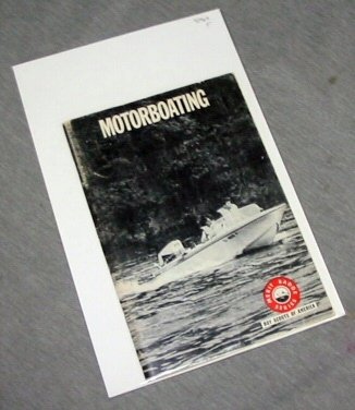 Motorboating by Boy Scouts Of America