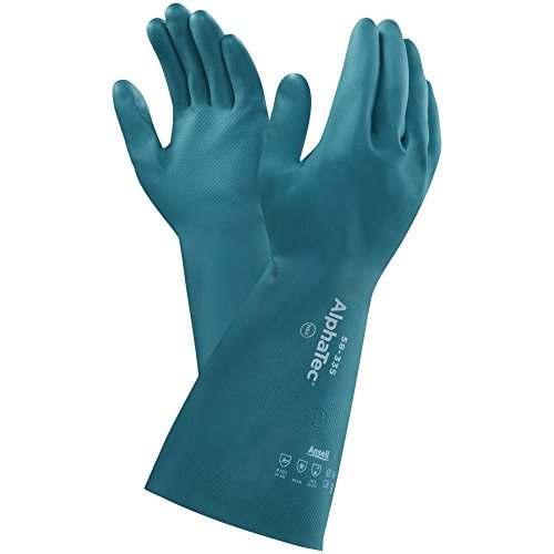 Algopix Similar Product 17 - Ansell AlphaTec 58335 Nitrile Heavy