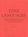 Tone Languages: A Technique for Determining the Number and Type of Pitch Contrasts in a Language, with Studies in Tonemi