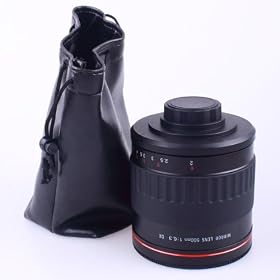 BestDealUSA 500MM F6.3 Reflex Mirror Lenses For Canon EOS 450D 500D Nikon Sony Pentax