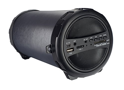 

TUNES2GO ROCKTube Mini Bluetooth Portable 2.1 Hi-Fi Speaker System and Digital Music Player