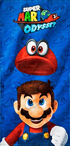 Algopix Similar Product 6 - Super Mario Odyssey Beach Towel