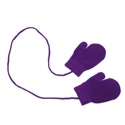 Dorfman Pacific Toddler Stretch Mittens on a String