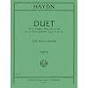Haydn, Franz Joseph - Duet in D Major, Op 102, Hob III:30 - Two Violins - International Edition