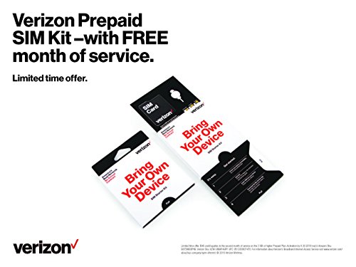 Algopix Similar Product 12 - Verizon Prepaid Sim Kit with FREE 2nd