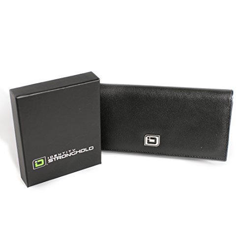 RFID Wallet Ladies Clutch - RFID Protective Ladies Wallet - RFID Secure Wallets Stop Electronic Pickpocketing