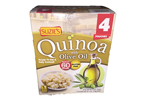 

Suzie's Quinoa with Olive Oil Ready-to-eat 4 Pouches (8 Oz. Each)
