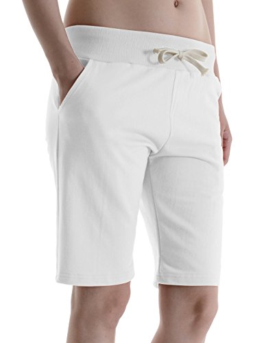 

Unisex Cotton Jersey Waist Elastic Jogger Training Beach Board Shorts