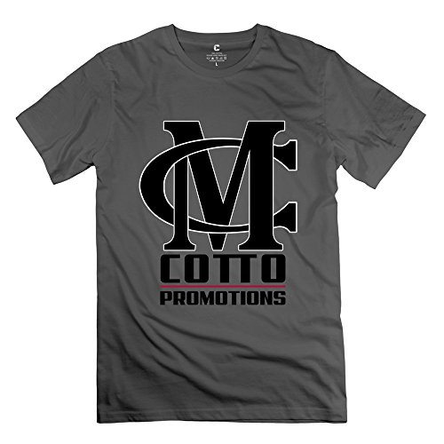 

Men's New Boxer Miguel Angel Cotto Promotions T Shirts DeepHeather