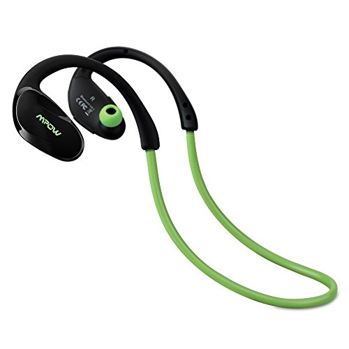 Mpow Cheetah Bluetooth 4.1 Wireless Headphones Sport Running Gym Exercise Headsets-Green