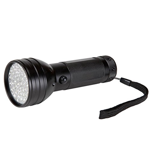 Happy Hours – New Ultra Violet 51 UV LED Flashlight Scorpion Detector Outdoor Finder Blacklight AA Battery Power Torch Counterfeit Money Crystal Amber Jewelry Jade Identification
