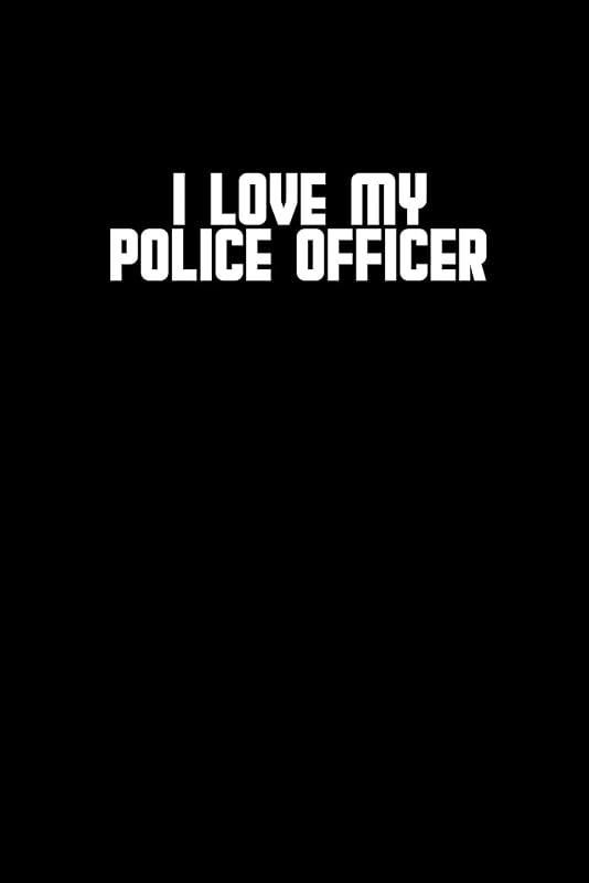 I love my police officer: 110 Game Sheets - 660 Tic-Tac-Toe Blank Games | Soft Cover Book for Kids | Traveling & Summer Vacations | 6 x 9 in | 15.24 x 22.86 cm | Single Player | Funny Great Gift by Till Wiek