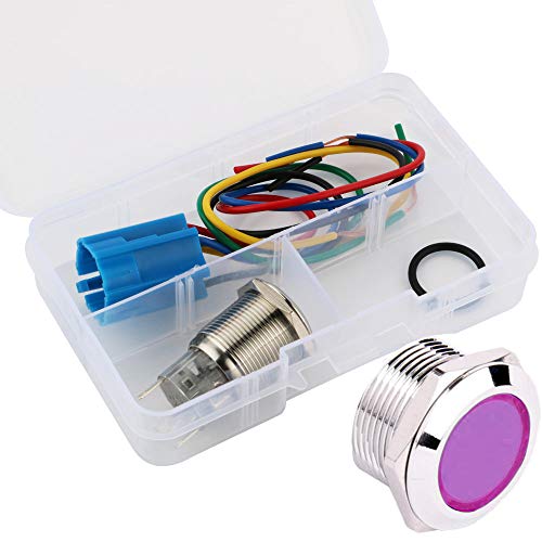 Algopix Similar Product 2 - KINYOOO Momentary Push Button Switch