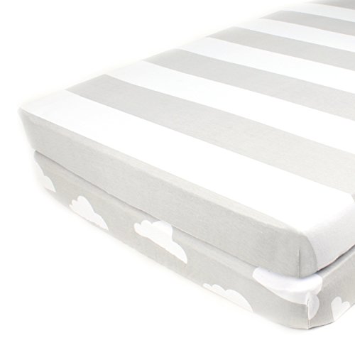 Algopix Similar Product 15 - Pack N Play Playard Sheet Set  2 Pack