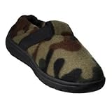Deandre Toddler Boys Green Cammo Slippers Camo House Shoes