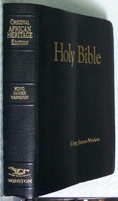 The Original African Heritage Study Bible: King James Version/Black Leatherette