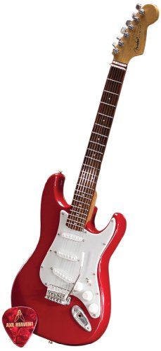 Axe Heaven FS-006 Fender Start Classic Red Finish Miniature Guitar Replica