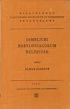 Iamblichi Babyloniacorum reliquiae