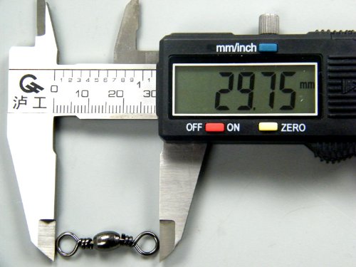 

100X Lot #1 29mm 53kg Barrel Swivels Fishing Swivel Tackle