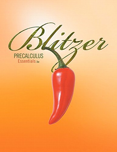 Precalculus Essentials by Robert Blitzer