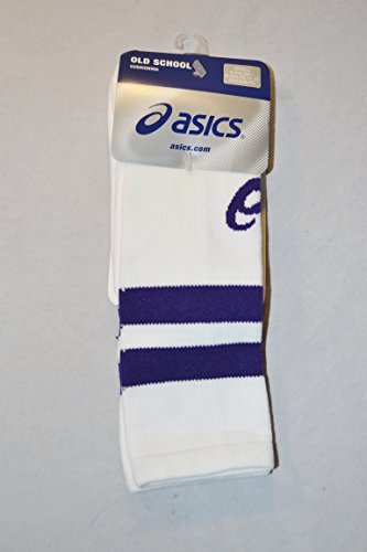 Algopix Similar Product 12 - ASICS WOMENS SOCKS OLD SCHOOL STRIPED