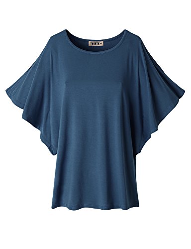 Doublju Womens Sleeveless V Slit Design Point Basic Simple Top