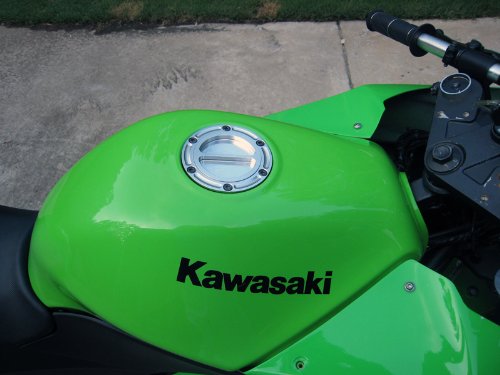 

08-11 Gold Kawasaki Gas Fuel Cap Ninja 250 250r Ex250 R