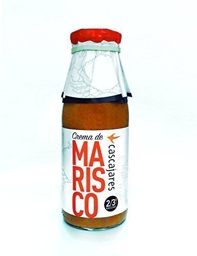 CASCAJARES - Crema de Marisco. Bote con 470 gramos de crema elaborada de forma natural y perfecta para 2-3 personas.