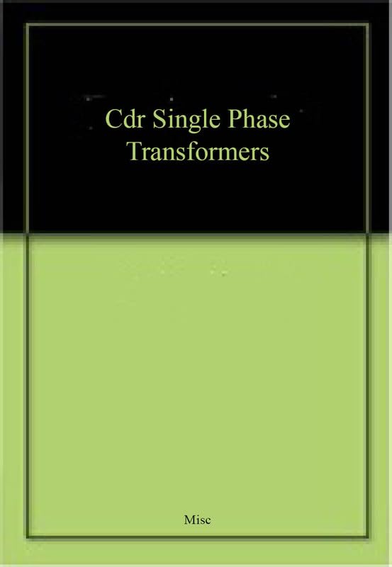 Single Phase Transformers & Electrical Machines Video Set CD-ROM (Tapes 5-8) by Cengage Learning Delmar