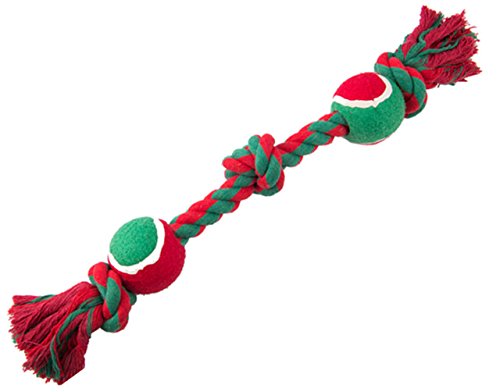 Christmas puppy teething toys Rope Chew for Medium Dogs Tug of War