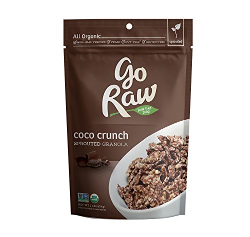 Go Raw 100% Organic, Chocolate Granola Cereal,. 16-Ounce Bags (Pack of 2)