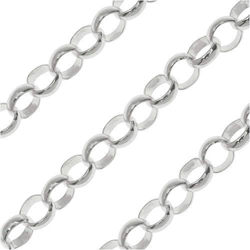 Algopix Similar Product 17 - Beadaholique Bulk Rolo Chain Round