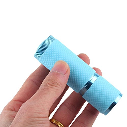Mokao Mini Aluminum UV Ultra 9 LED Flashlight - Image 3