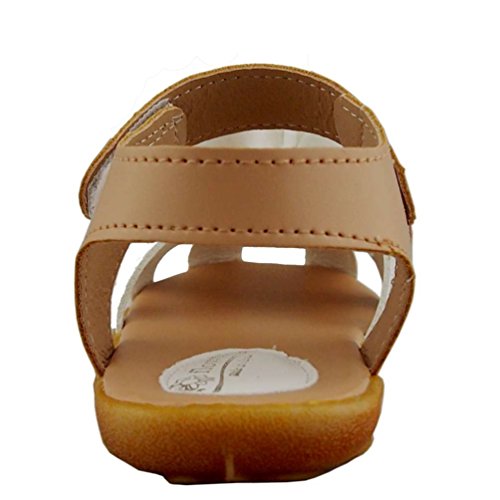 

DADAWEN Girl's Flower Closed Toe Princess Sandal (Toddler/Little Kid)