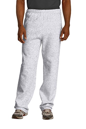 JERZEES NuBlend Open Bottom Pant with Pockets. 974MP