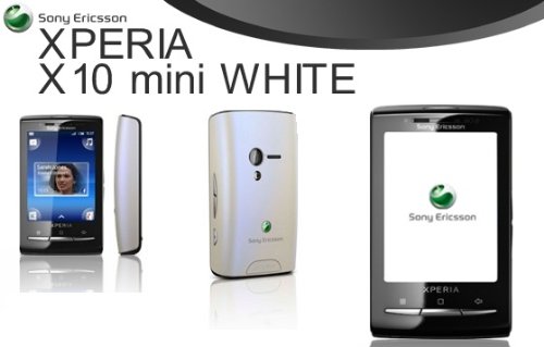 Sony Ericsson XPERIA X10 mini (ホワイト) 海外携帯 (国内使用可能)