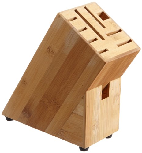 Zeller 25319 Messerblock, Bamboo / 19 x 9 x 21