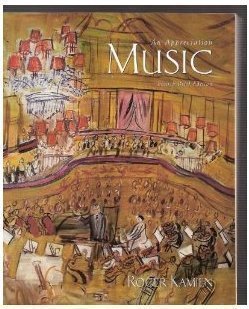 Music: An Appreciation by Roger Kamien