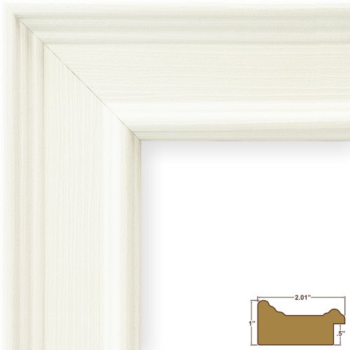 Craig Frames 76658954 18 by 24-Inch Picture Frame, Wood Composite, 2-Inch Wide, White
