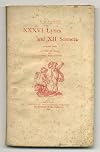 XXXVI Lyrics and XII Sonnets