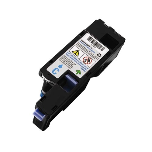 Do it Wiser ® Compatible Cyan Toner Cartridge For Dell 1250c 1350cnw 1355cn 1355cnw c1760nw c1765nf c1765nfw - 331-0777 332-0410 332-0405 331-0723 PDVTW FYFKF - Color Yield 1,400 Pages