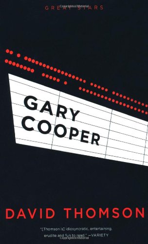 Gary Cooper by David Thomson